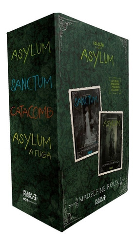 Box Asylum 4 Vols Poster Autografado E Marcadores Exclusivos