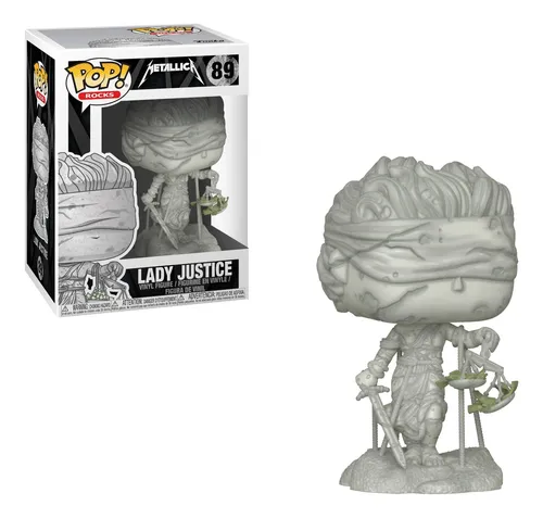 ¡funko Pop! Rocks: Metallica - Lady Justice