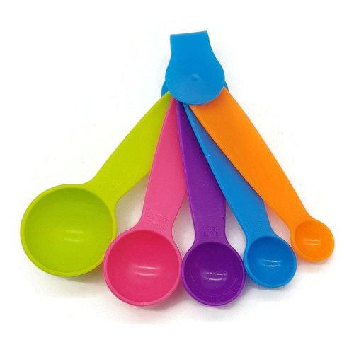 Set Cucharas Medidoras 6 Piezas Para Repostería Cocina