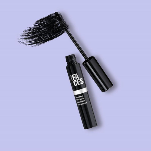 Máscara Volumen Boost Lavable Faces Natura 7 Ml Negro