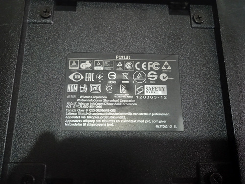 Monitor Dell 19 Polegadas Led Vga Dvi Usb Display Port Usado (Usado)