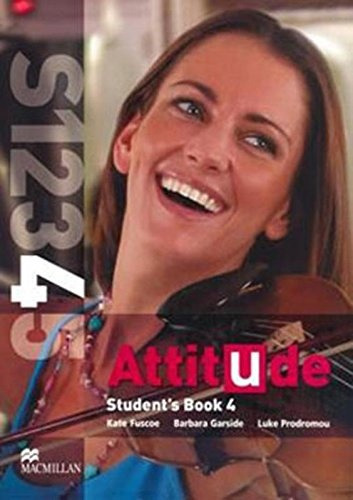 Attitude 4 - Studen't Book + Workbook + Cd, De Prodromou Garside Y S. Editorial Macmillan, Tapa Blanda En Inglés