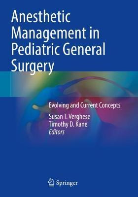 Libro Anesthetic Management In Pediatric General Surgery ...