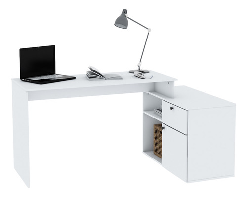Escritorio Centro Estant Sc1260bl Blanco