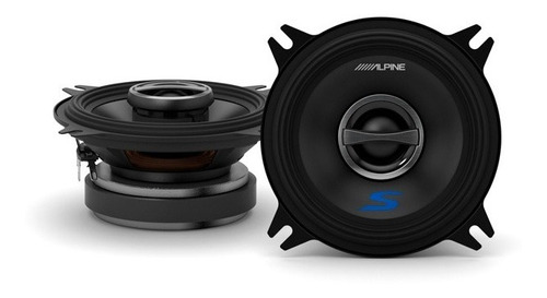 Parlantes 4 Alpine S-s40 Potencia De 45 Watts Rms