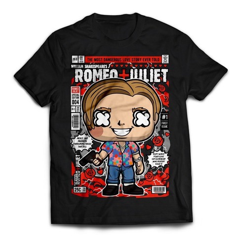 Playera Casual Cultura Pop Moda Fan Art Romeo Y Julieta