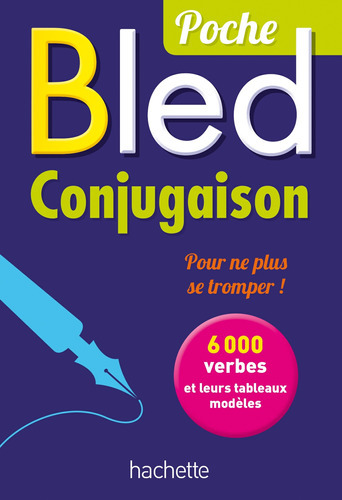 Bled Conjugaison Poche, De Collectif. Editorial Hachette, Tapa Blanda En Francés, 2014