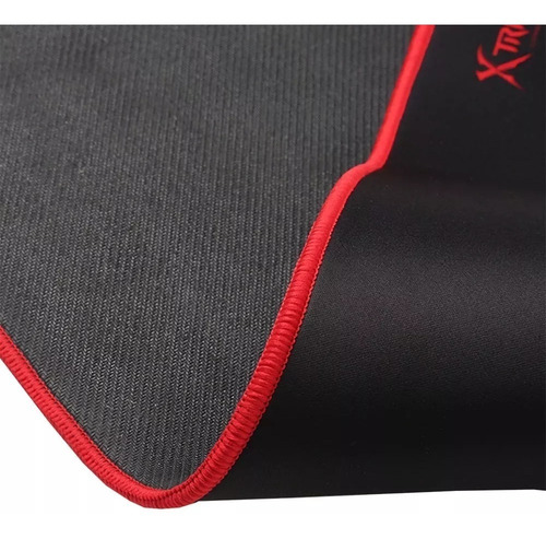 Imagen 3 de 7 de Mousepad Gamer Xtrike Me Rojo/negro Grande Mp-202 Cpu