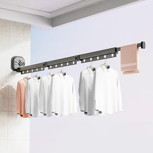 - Perchero De Pared Plegable Colgador De Ventosas Plegable