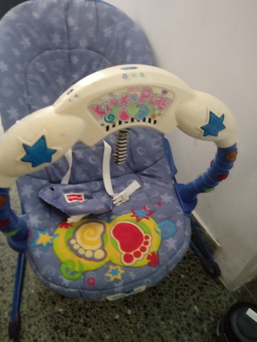 Mecedora De Bebé Fisher Price,música,luces No Anda Vib.