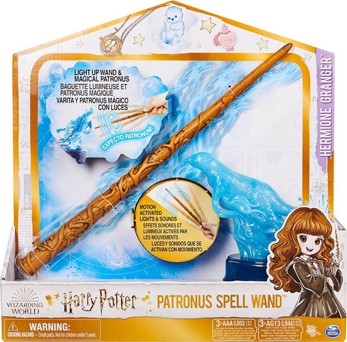 Harry Potter Varita De Hechizo Hermione Granger Patronus Color Café