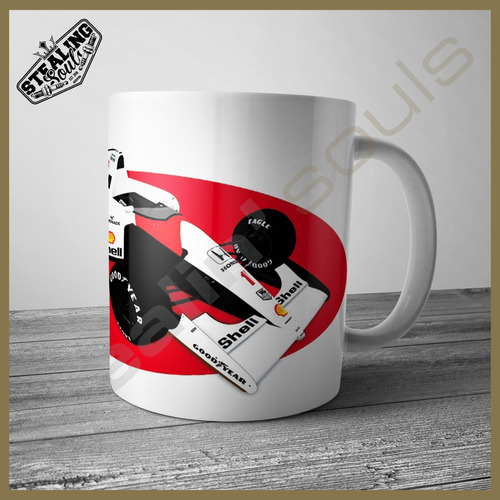 Taza Fierrera - Formula 1 #880 | Ayrton Senna - F1