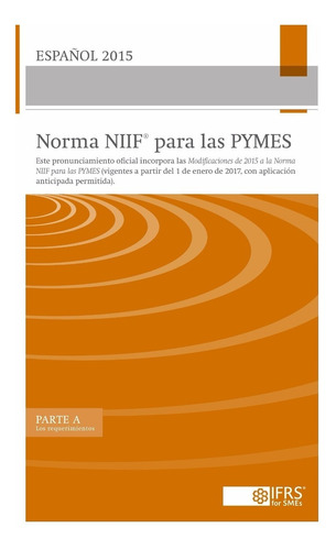 Normas Niif Para Las Pymes 2015 En Español. Ifrs