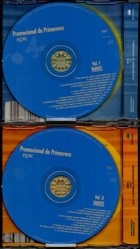 Promo De Primavera Epic Vol 1&2 / Ana Roberto Vicente 2 Cds 