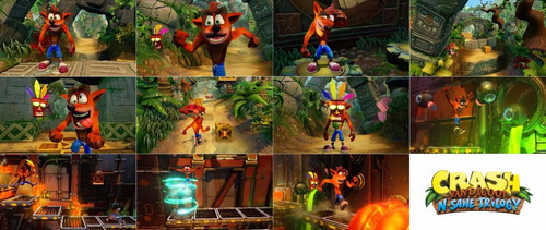 Crash Bandicoot: N. Sane Trilogy Standard Edition Activision Nintendo Switch Físico