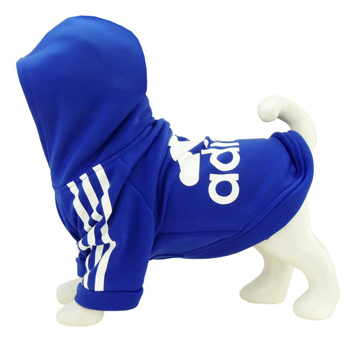 Sudadera Hoodie Sueter Para Perro Chico Mediano Grande Color Azul