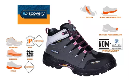 Botas Con Casquillo Hiker Discovery Mujer 113