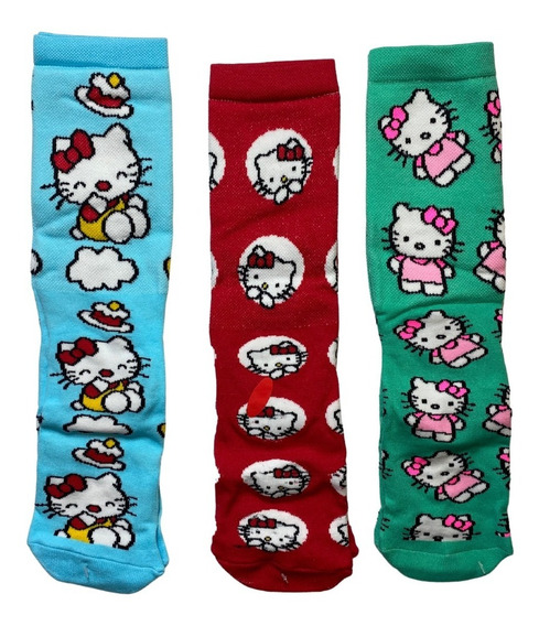 ¡Calcetines Hello Kitty súper suaves! Ropa Ropa de género neutro para adultos Calcetines y calcetería 