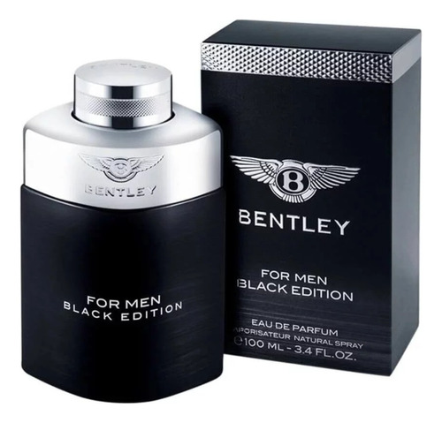 Perfume Bentley Black Edition 100ml. Para Caballeros