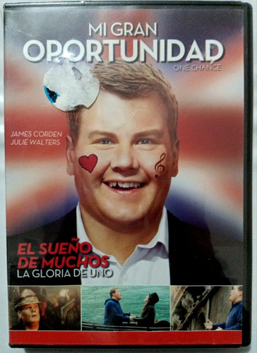 Mi Gran Oportunidad One Chance James Corden Dvd Original