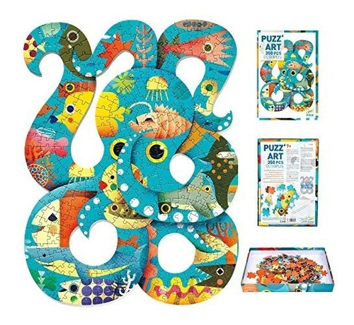 Djeco Puzzle Art Octopus  350pc Dj07651