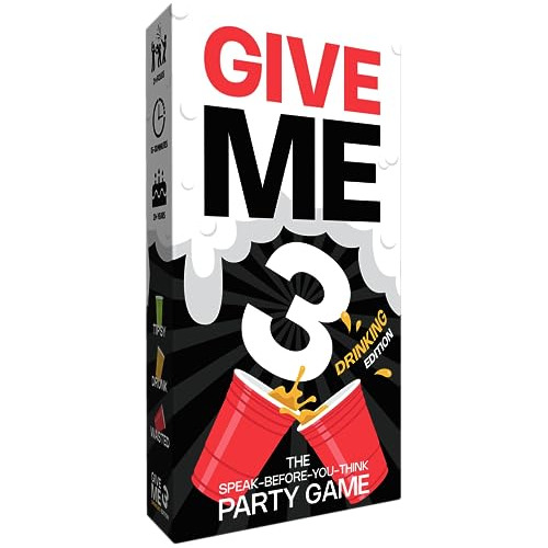 Give Me 3 Cheers Edition - Fast Paced And Hilarious Adu...