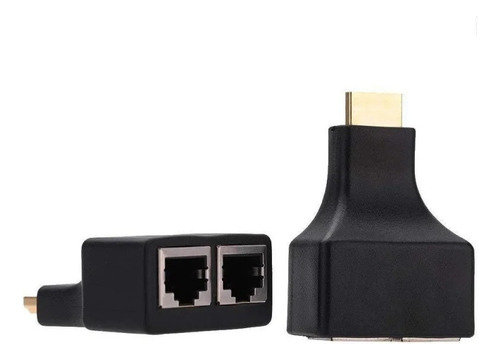 Extensor De Señal Hdmi Por Cable Utp Hasta 25 Metros Cat 5 6