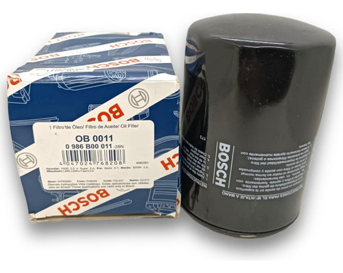 Filtro De Aceite Bosch Mitsubishi Montero L200 L300 2.5 2.8 