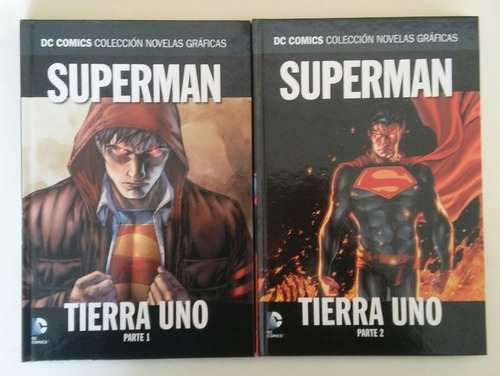 Superman: Tierra Uno Completo 2 Tomos Salvat Los Germanes