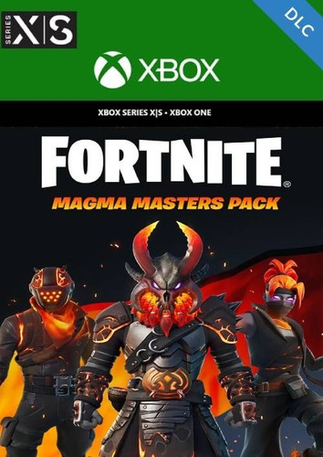 Fortnite Magma Masters Pack Compatible Xbox