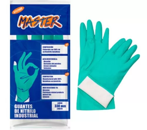 Guantes Kleenguard G40 nitrilo azul - Master Química