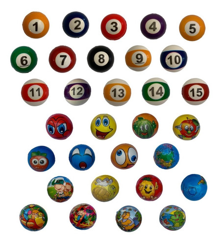 200 Pelotas Botonas Espaciales Para Maquinas Vending