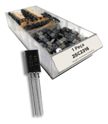 Transistor 2sc2316 = 2sc 2316 = C2316 = C 2316 - Formato Bc