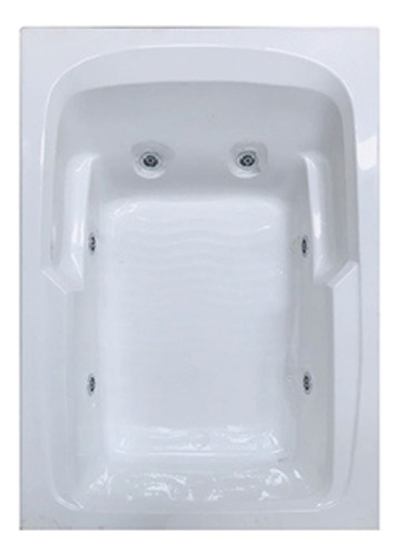 Modelo Leo Basic Tina De Baño Con Hidromasaje Dual