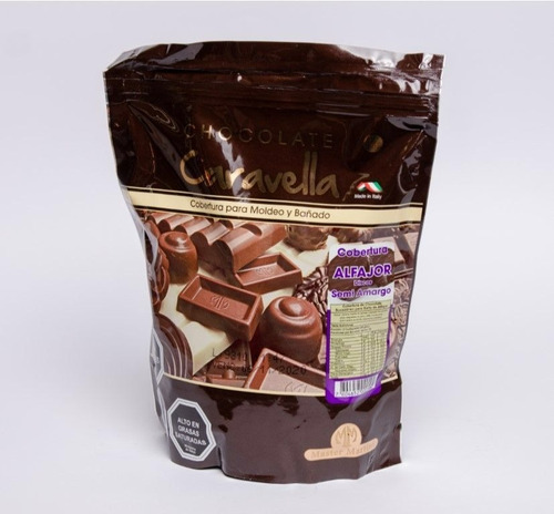 Cobertura Chocolate Caravella 1kg Variedades