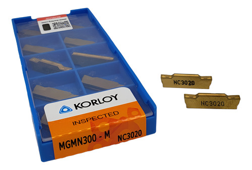 Insertos De Carburo Korloy Mgmn300-m Nc3020