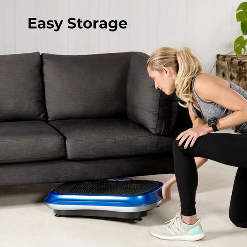Lifepro Máquina De Ejercicio Con Placa De Vibración, Plataforma De Entrenamiento De Cuerpo Entero Con Bandas De Bucle, Equipo De Entrenamiento En Casa, Control Remoto, Correas De Equilibrio, Videos Y