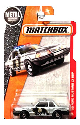 Matchbox, 2016 Mbx Heroic Rescue, '93 Ford Mustang Lx 200iq