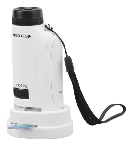 Mini Microscopio 2211 Con Mango Redondo Portátil Pequeño De