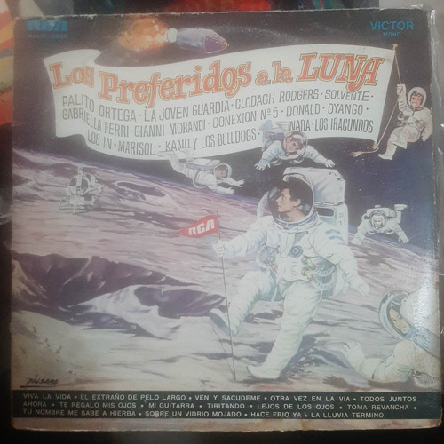 Vinilo Los Preferidos A La Luna Cp3