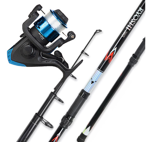 Combo Pesca Albatros Pejerrey Caña 4 Mts + Reel 3 Rulemanes