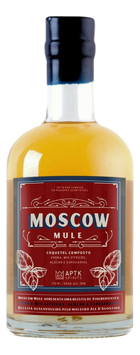 Coquetel Moscow Mule Aptk Spirits 750ml