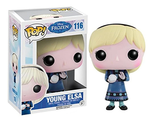 Funko Pop Disney Figura De Accion Joven De Elsa Frozen 
