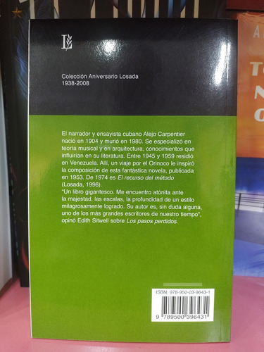 Los Pasos Perdidosalejo Carpentier, En San Juan Envíos