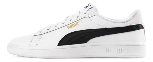 Tenis Puma Smash 3.0 L Casual Unisex Escolar - 39098711 Blanco