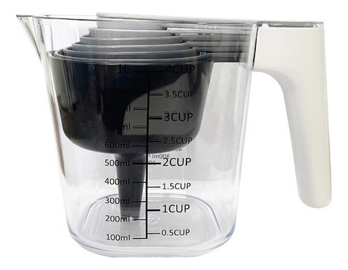 Tazas Y Cucharas Medidoras Para Cocina Reposteria 9 Piezas