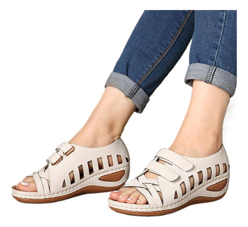 Sandalias Retro Para Mujer, Tallas Grandes, Estilo Griego