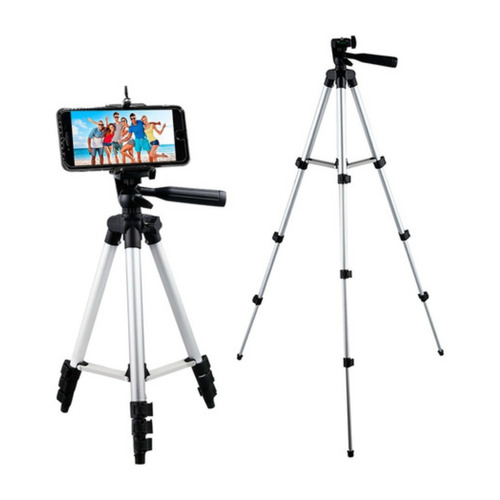 Tripode Para Camara Celular Libercam TRI-01 Fotografia Selfie Plegable Aluminio Telescopico