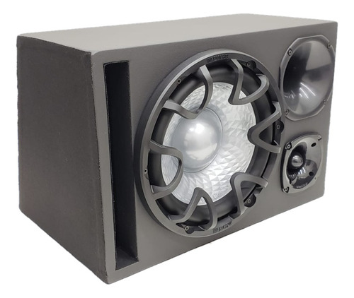 Caixa Trio Completa Bravox Uxp 12 D4 800w + Driver E Tweeter