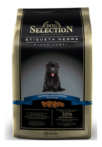 Dog Selection Etiqueta Negra Cachorro X15kg